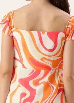 Multicolored Georgette Print Dress Festive Wear 15 Multicolored Georgette Print Dress Festive Wear -ZariGrace Shop Multicolored Georgette Print Dress DRBS02307753 rrc2