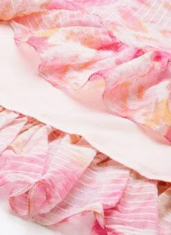 Multicolored Georgette Printed Dress Party Wear -ZariGrace Shop Multicolored Georgette Printed Dress DRBS02302440 rrc3