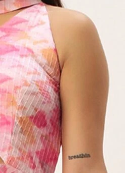 Multicolored Georgette Printed Halter Neck Dress After Six Wear 16 Multicolored Georgette Printed Halter Neck Dress After Six Wear -ZariGrace Shop Multicolored Georgette Printed Halter Neck Dress DRBS02302437 rrc3