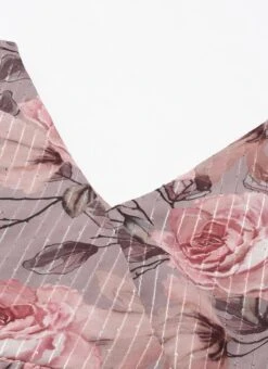 Multicolored Georgette Printed N Embroidered Maxi Dress Festive Wear -ZariGrace Shop Multicolored Georgette Printed N Embroidered Maxi dress DRBS02205041 rrc1