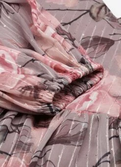 Multicolored Georgette Printed N Embroidered Maxi Dress Festive Wear -ZariGrace Shop Multicolored Georgette Printed N Embroidered Maxi dress DRBS02205041 rrc3