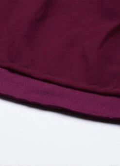 Multicolored N Burgundy Georgette Gathers Dress After Six Wear -ZariGrace Shop Multicolored N Burgundy Geogette Gathers Dress DRBS02105359 rrc2