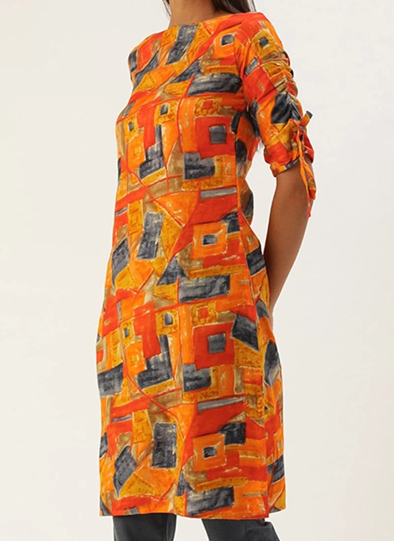 Multicolored Narrow Straight Pant Kurta Set After Six Wear 3 Multicolored Narrow Straight Pant Kurta Set After Six Wear