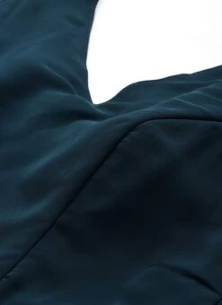 Multicolored Organza Jacket N Teal Blue Dress Festive Wear -ZariGrace Shop Multicolored Organza Jacket N Teal Blue Dress DRBS02303652 rrc2