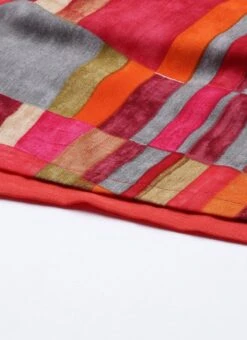 Multicolored Printed A Line Dress After Six Wear -ZariGrace Shop Multicolored Printed A Line Dress DRBS02105425 rrc3