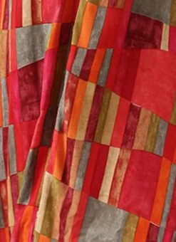 Multicolored Printed A Line Dress After Six Wear -ZariGrace Shop Multicolored Printed A Line Dress DRBS02105425 rrc4