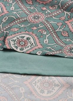 Multicolored Printed Modal Satin Pleated Dress After Six Wear -ZariGrace Shop Multicolored Printed Modal Satin Pleated Dress DRBS02212632 rrc4