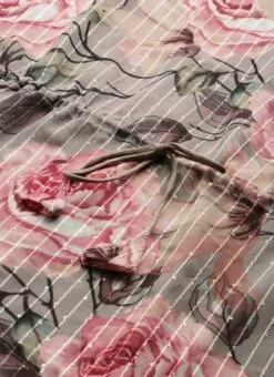 Multicolored Printed N Embroidered V Neckline Kaftan Festive Wear After Six Wear -ZariGrace Shop Multicolored Printed N Embroidered V Neckline Kaftan DRBS02204674 rrc1