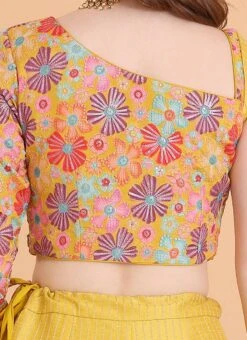 Dupatta From Mustard Yellow Embroidered Ruffles Lehenga After Six Wear 15 Dupatta From Mustard Yellow Embroidered Ruffles Lehenga After Six Wear -ZariGrace Shop Mustard Yellow Embroidered Ruffles Lehenga GHBS02304037 rrc2