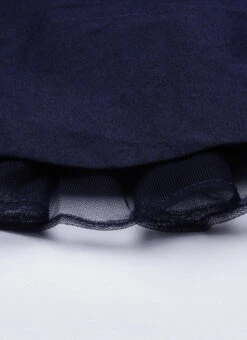 Navy Blue Embroidery Scallop Lehenga Set Festive Wear -ZariGrace Shop Navy Blue Embroidery Scallop Lehenga Set GHBS02205005 rrc4