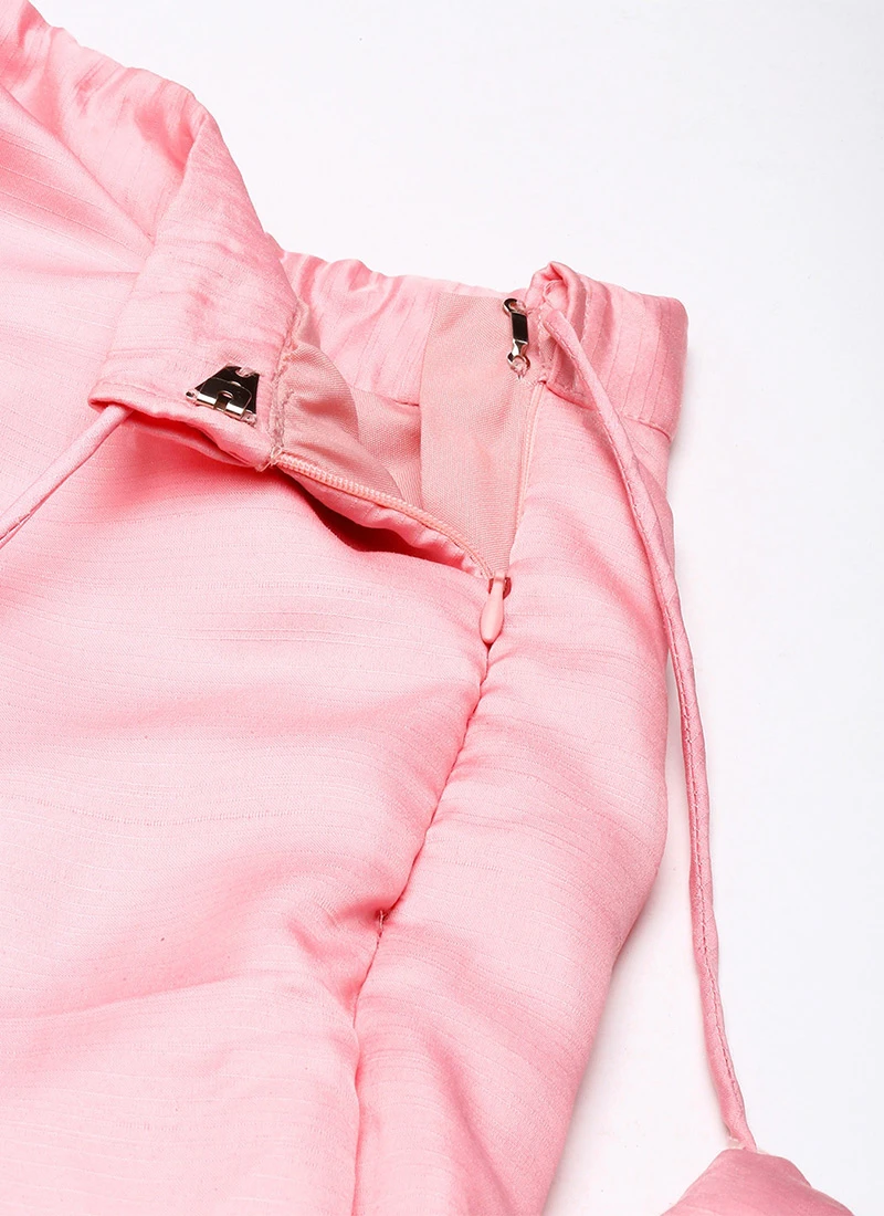 Navy Blue N Pink Embroidered Lehenga Set Festive Wear 8 Navy Blue N Pink Embroidered Lehenga Set Festive Wear - Image 6