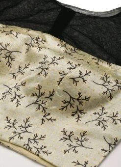 Off White Art Silk Scallop Lehenga Set Wedding Wear Festive Wear -ZariGrace Shop Off White Art Silk Scallop Lehenga Set GHBS02205009 rrc1