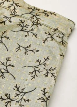 Off White Art Silk Scallop Lehenga Set Wedding Wear Festive Wear -ZariGrace Shop Off White Art Silk Scallop Lehenga Set GHBS02205009 rrc2