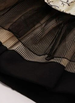 Off White Art Silk Scallop Lehenga Set Wedding Wear Festive Wear -ZariGrace Shop Off White Art Silk Scallop Lehenga Set GHBS02205009 rrc4