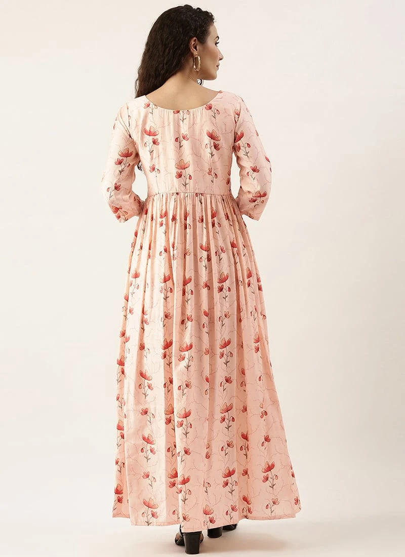 Off White Chanderi Modal Silk Dress After Six Wear 6 Off White Chanderi Modal Silk Dress After Six Wear - Image 4