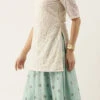 Off White Embroidered Long Blouse Lehenga Festive Wear 1 Off White Embroidered Long Blouse Lehenga Festive Wear -ZariGrace Shop Off White Embroidered Long Blouse Lehenga GHBS02007388 l