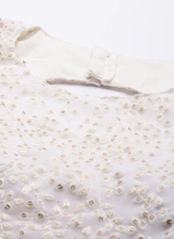 Off White Embroidered Long Blouse Lehenga Festive Wear -ZariGrace Shop Off White Embroidered Long Blouse Lehenga GHBS02007388 rrc1