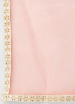 Skirt From Off White N Pink Art Silk Embroidered Lehenga After Six Wear -ZariGrace Shop Off White N Pink Art Silk Embroidered Lehenga GHBS02211156 rrc3