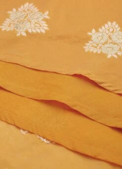 Off White N Mustard Jacquard Maxi Dress Festive Wear -ZariGrace Shop Off White N mustard Jacquard Maxi Dress DRBS02210940 rrc4