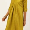 Olive Green Rayon Kurti Set Work Wear Festive Wear 2 Olive Green Rayon Kurti Set Work Wear Festive Wear -ZariGrace Shop Olive Green Rayon Kurti Set KSBS02209801 l