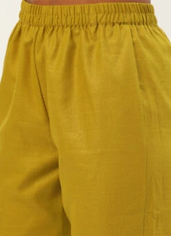 Olive Green Rayon Kurti Set Work Wear Festive Wear -ZariGrace Shop Olive Green Rayon Kurti Set KSBS02209801 rrc2