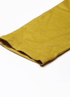 Olive Green Rayon Kurti Set Work Wear Festive Wear -ZariGrace Shop Olive Green Rayon Kurti Set KSBS02209801 rrc3