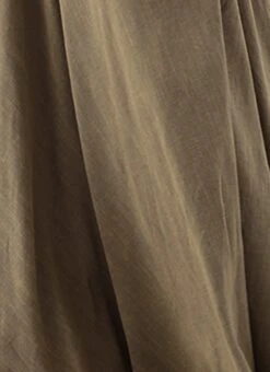 Olive Green Viscose Skirt After Six Wear -ZariGrace Shop Olive Green Viscose Skirt WBBS02306477 rrc4