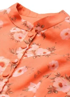 Orange Digital Printed Kurta Set With Pant Festive Wear 14 Orange Digital Printed Kurta Set With Pant Festive Wear -ZariGrace Shop Orange Digital Printed Kurta Set With Pant KSBS02305246 rrc1