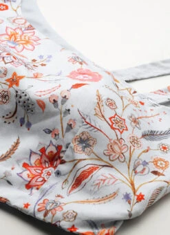 Skirt From Pale Blue Lily Art Silk Printed Skirt Set After Six Wear -ZariGrace Shop Pale Blue Lily Art Silk Printed Skirt Set IWBS02302383 rrc1