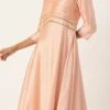 Peach Art Silk Anarkali Gown Festive Wear -ZariGrace Shop Peach Art Silk Anarkali Gown IWBS02306370 l