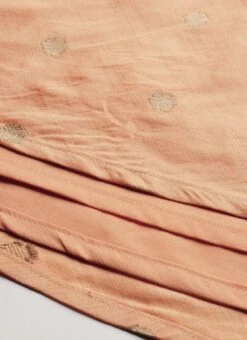 Skirt From Peach Art Silk Jacquard Co Ords Set After Six Wear -ZariGrace Shop Peach Art Silk Jacquard Co Ords Set IWBS02211099 rrc4