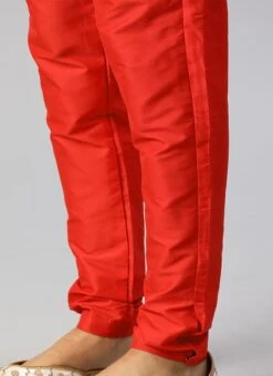 Peach Embroidered Chinon Kurta Set Festive Wear -ZariGrace Shop Peach Embroidered Chinon Kurta Set KSBS01911717 rrc3