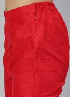 Peach Embroidered Fabric Kurta Straight Pant Set Festive Wear -ZariGrace Shop Peach Embroidered Fabric Kurta Straight Pant Set KSBS01912107 rrc2