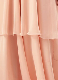 Peach Embroidered Georgette Layered Gown Party Wear 17 Peach Embroidered Georgette Layered Gown Party Wear -ZariGrace Shop Peach Embroidered Georgette Layered Gown IWBS02208524 rrc4