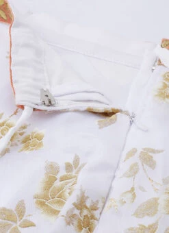 Peach Embroidered N White Organza Lehenga Party Wear 15 Peach Embroidered N White Organza Lehenga Party Wear -ZariGrace Shop Peach Embroidered N White Organza Lehenga GHBS02004293 rrc2