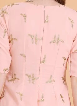 Dupatta From Peach Embroidered Palazzo Suit After Six Wear 15 Dupatta From Peach Embroidered Palazzo Suit After Six Wear -ZariGrace Shop Peach Embroidered Palazzo Suit SLBS02306390 rrc2 2