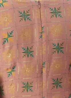 Peach Foil Print N Beige Straight Pant Suit Festive Wear -ZariGrace Shop Peach Foil Print N Beige Straight Pant Suit KSBS02111139 rrc3