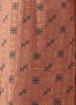 Peach Foil Printed A Line Dress Work Wear 16 Peach Foil Printed A Line Dress Work Wear -ZariGrace Shop Peach Foil Printed A line Dress DRBS02111070 rrc3