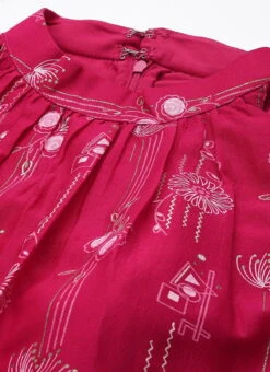 Dupatta From Pink Art Silk Halter Neck Sharara Suit After Six Wear 14 Dupatta From Pink Art Silk Halter Neck Sharara Suit After Six Wear -ZariGrace Shop Pink Art Silk Halter Neck Sharara Suit SLBS02305248 rrc1