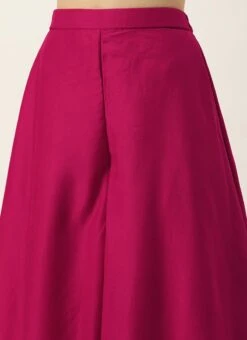 Dupatta From Pink Art Silk Halter Neck Sharara Suit After Six Wear 15 Dupatta From Pink Art Silk Halter Neck Sharara Suit After Six Wear -ZariGrace Shop Pink Art Silk Halter Neck Sharara Suit SLBS02305248 rrc2