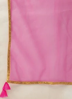 Dupatta From Pink Art Silk Halter Neck Sharara Suit After Six Wear 16 Dupatta From Pink Art Silk Halter Neck Sharara Suit After Six Wear -ZariGrace Shop Pink Art Silk Halter Neck Sharara Suit SLBS02305248 rrc3