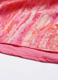 Pink Bell Sleeve Dress After Six Wear -ZariGrace Shop Pink Bell Sleeve Dress DRBS02105353 rrc4