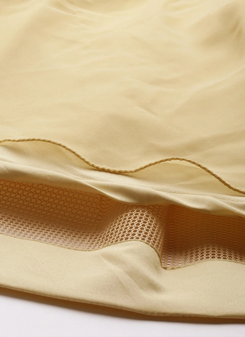 Pink Chinon Embroidered N Beige Gown Festive Wear 8 Pink Chinon Embroidered N Beige Gown Festive Wear - Image 6