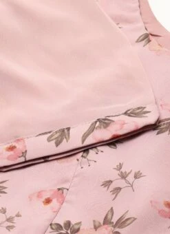 Pink Digital Printed Gathers Dress Festive Wear After Six Wear -ZariGrace Shop Pink Digital Printed Gathers Dress DRBS02110847 rrc3