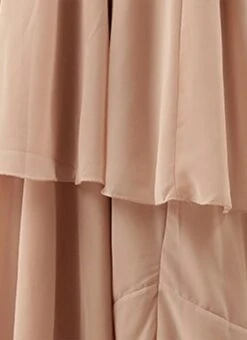 Pink Embroidered Georgette Layered Gown Festive Wear -ZariGrace Shop Pink Embroidered Georgette Layered Gown IWBS02110017 rrc3