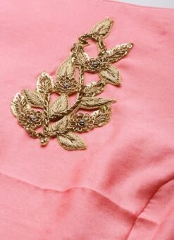 Pink Embroidered Gharara Set Festive Wear -ZariGrace Shop Pink Embroidered Gharara Set KSBS02012709 rrc1