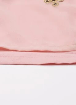 Pink Embroidered Kaftan Dress Festive Wear -ZariGrace Shop Pink Embroidered Kaftan Dress DRBS02205035 rrc4