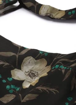 Pink Foil Organza Mini Dress Party Wear 14 Pink Foil Organza Mini Dress Party Wear -ZariGrace Shop Pink Foil Organza Mini Dress DRBS02209617 rrc1