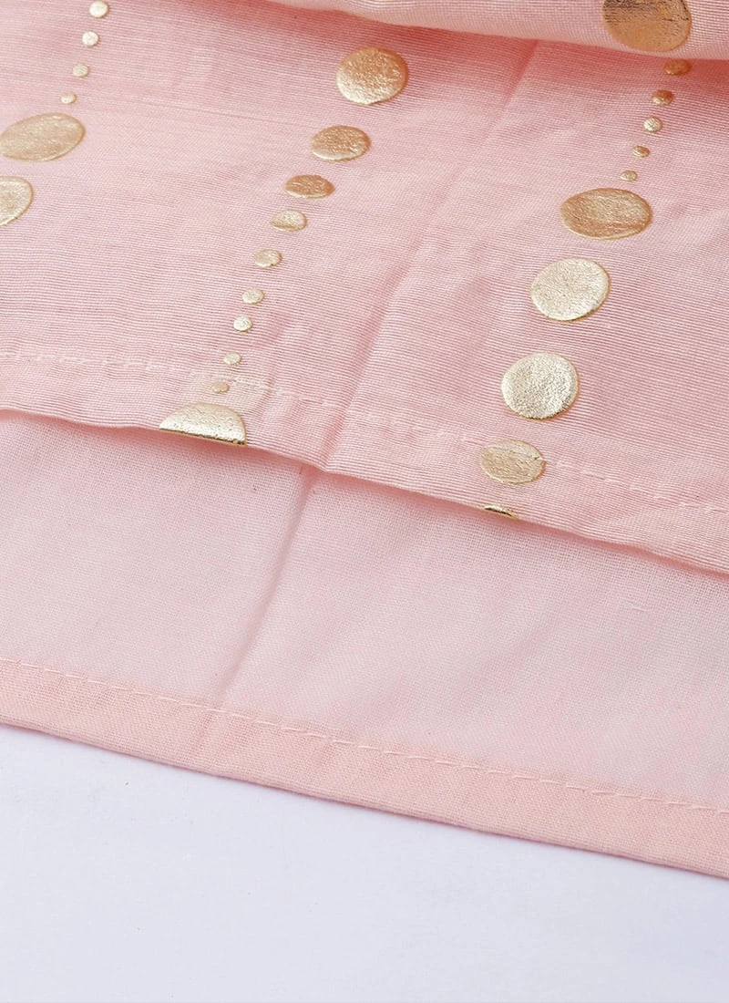 Pink Foil Printed N Blue Georgette Kurta Sets Festive Wear 10 Pink Foil Printed N Blue Georgette Kurta Sets Festive Wear - Image 8