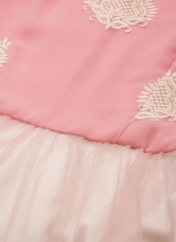 Pink Georgette Embroidered Dress Festive Wear 14 Pink Georgette Embroidered Dress Festive Wear -ZariGrace Shop Pink Georgette Embroidered Dress DRBS02211137 rrc1